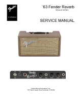 Fender 63-Fender Reverb - Service Manual 